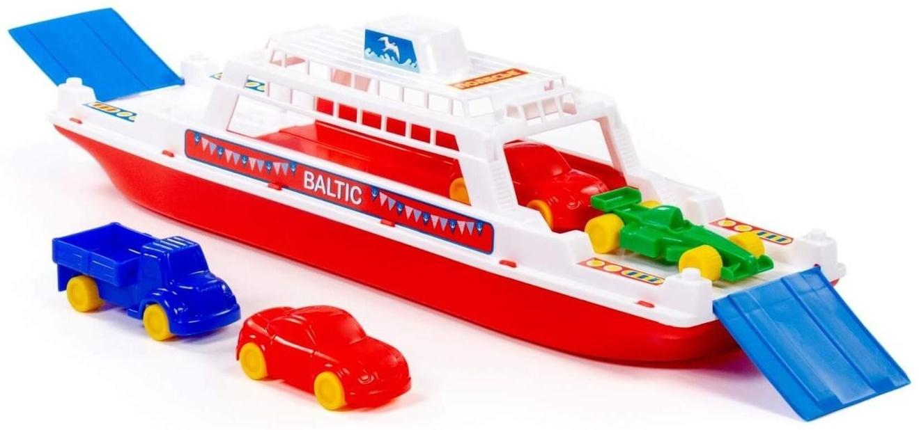 Паром «Балтик» и 4 автомобиля «Мини»
