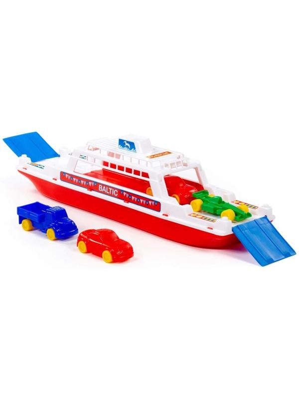 Паром «Балтик» и 4 автомобиля «Мини»