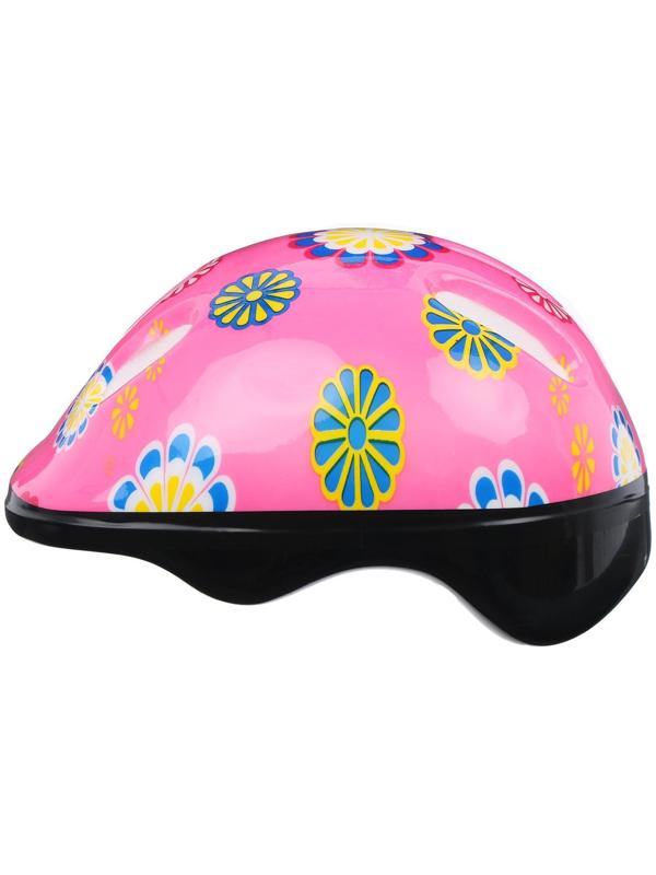 Шлем защитный OT-SH6 детский, размер S (52-54 см), цвет розовый