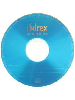 Диск CD-R Mirex Standard, 48x, 700 Мб, конверт, 1 шт