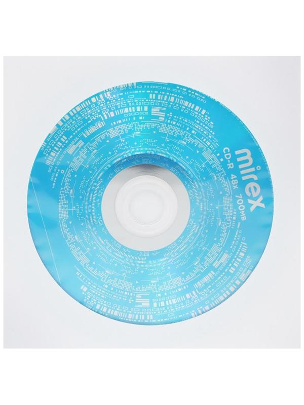 Диск CD-R Mirex Standard, 48x, 700 Мб, конверт, 1 шт
