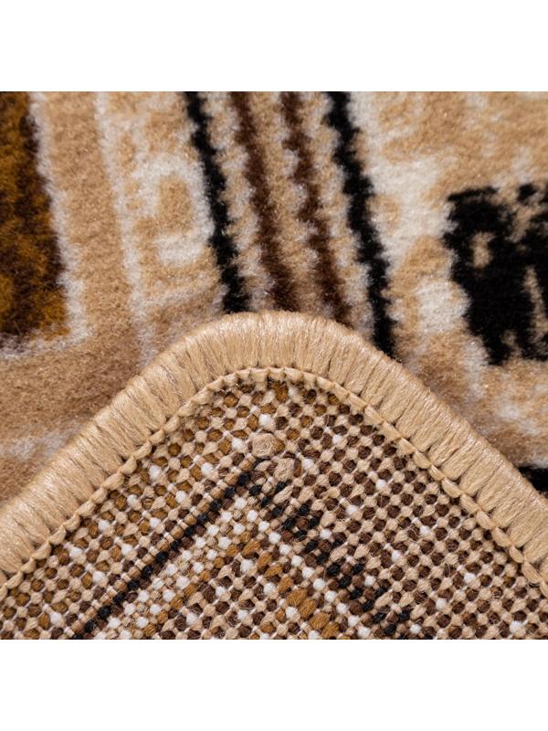 Ковёр «Мокко» прямоугольный 60х110 см, 100% полипропилен, джут