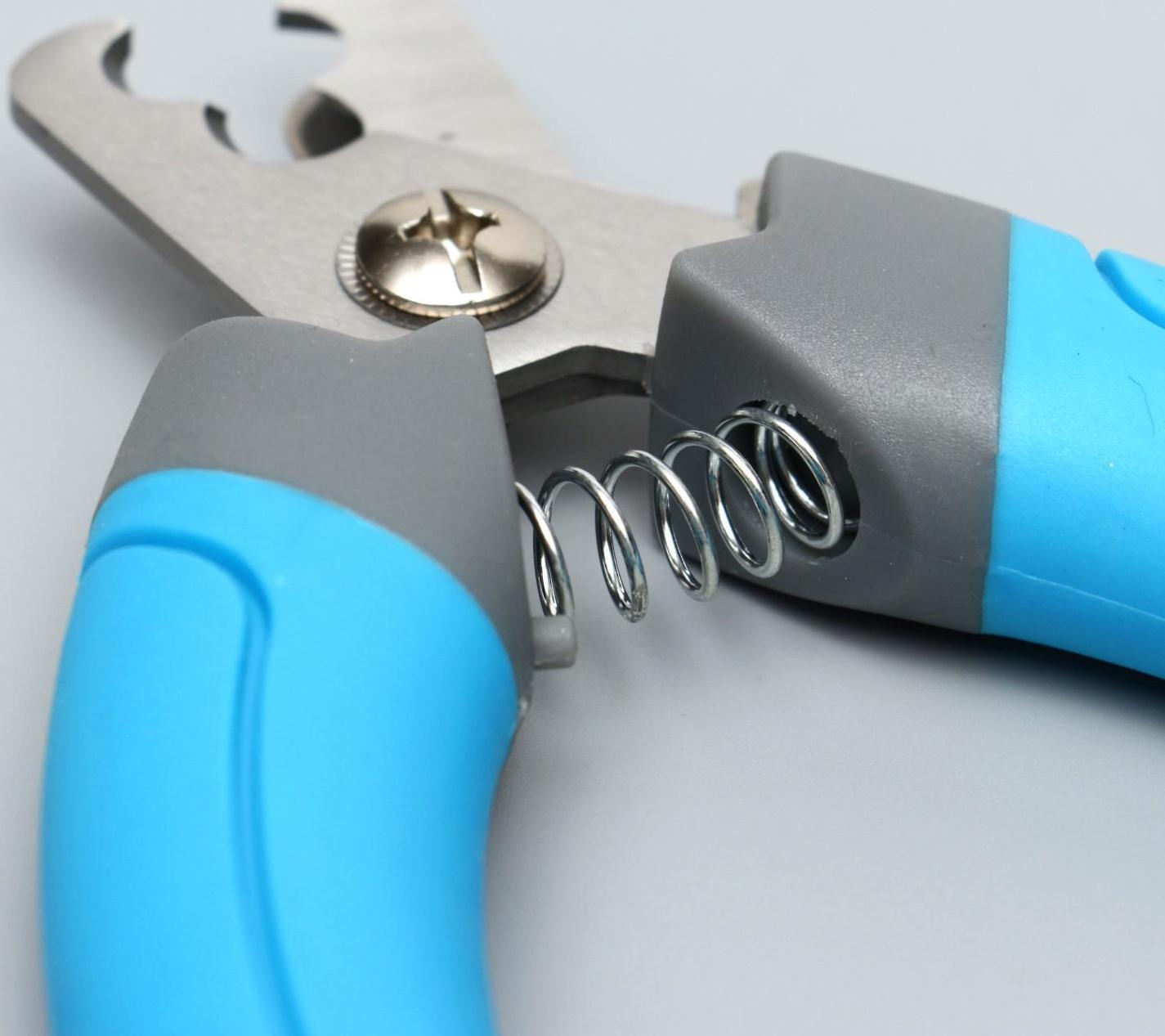 Когтерез боковой с 2 отверстиями, 16,5 х 7 х 2 см, эконом, микс цветов