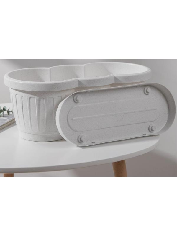 Ящик для цветов с поддоном 40 см 