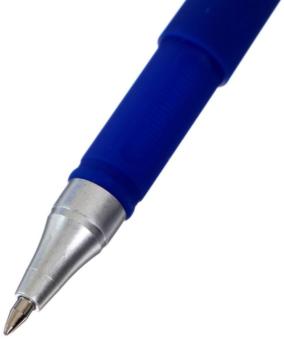 Ручка гелевая Softtouch 0.5 мм, синяя, корпус тёмно-синий матовый