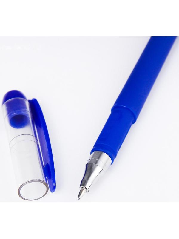 Ручка гелевая Softtouch 0.5 мм, синяя, корпус тёмно-синий матовый