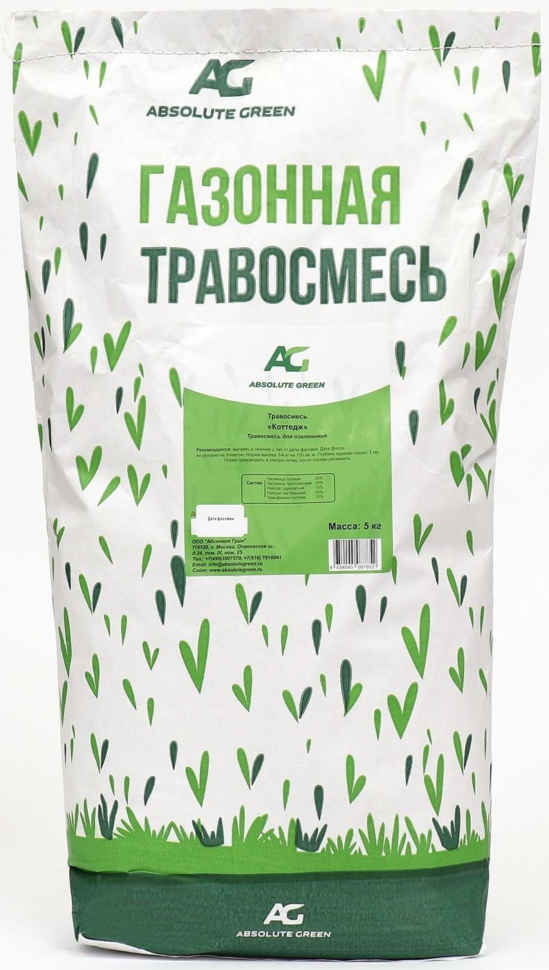 Газонная травосмесь Коттедж, 5 кг