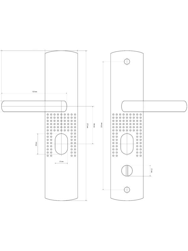 Комплект ручек 