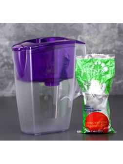 Фильтр-кувшин «Гейзер-альфа», 2,5 л, цвет сиреневый