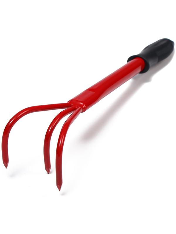 Рыхлитель, длина 40 см, 3 зубца, пластиковая ручка