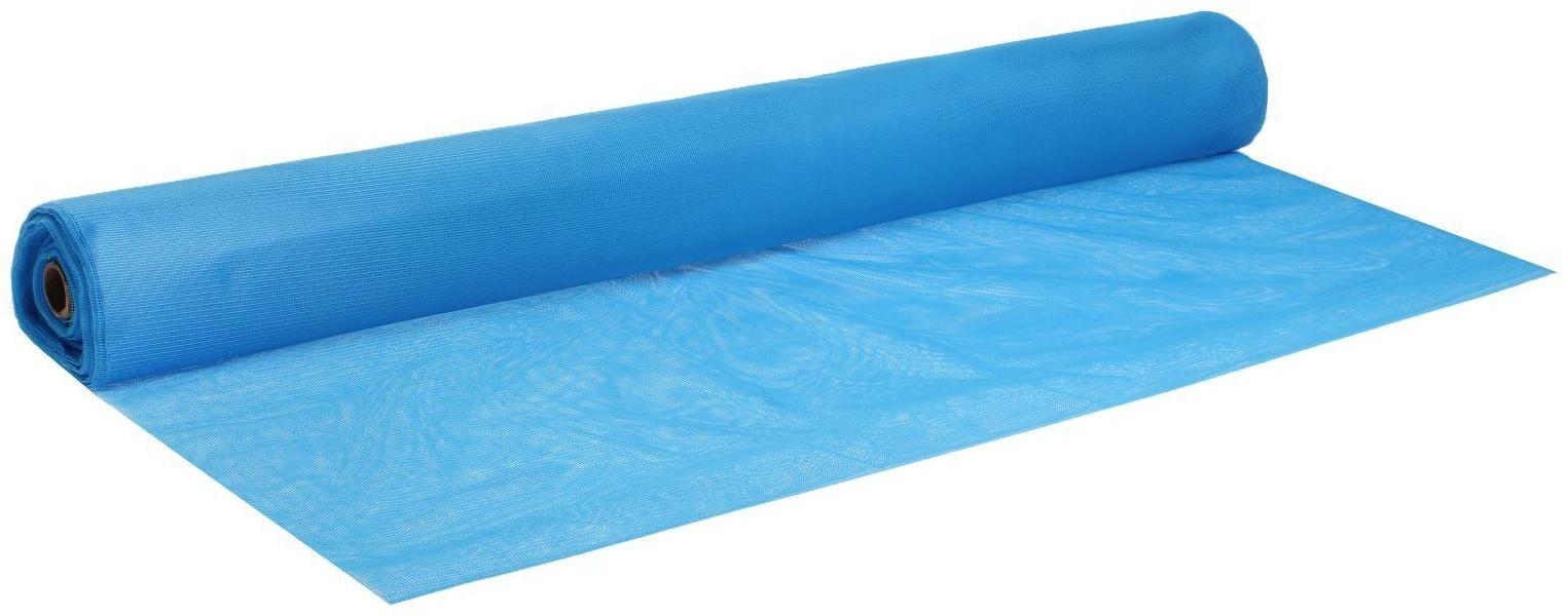 Сетка антимоскитная для окон и дверей, ширина — 100 см, цвет синий (в рулоне 50 м)