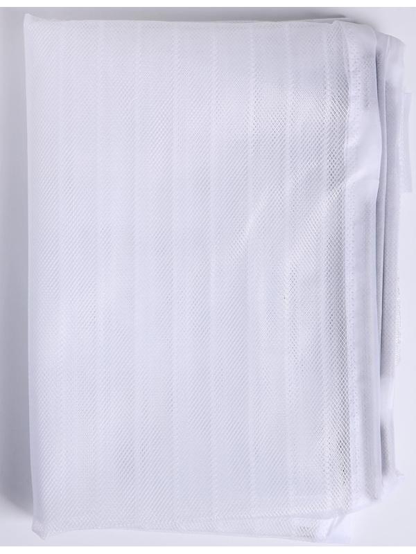 Сетка антимоскитная для дверей, 100 × 210 см, на магнитах, цвет белый