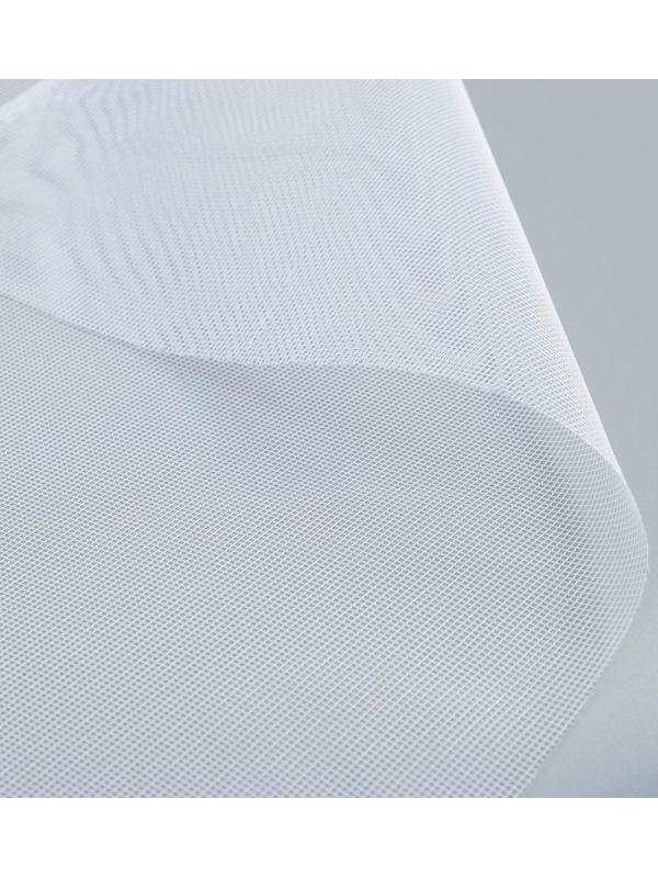 Сетка антимоскитная для окон и дверей, ширина — 150 см, цвет белый (в рулоне 50 м)