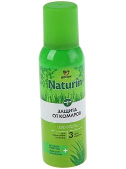 Аэрозоль-репеллент от комаров Gardex Naturin, 100 мл