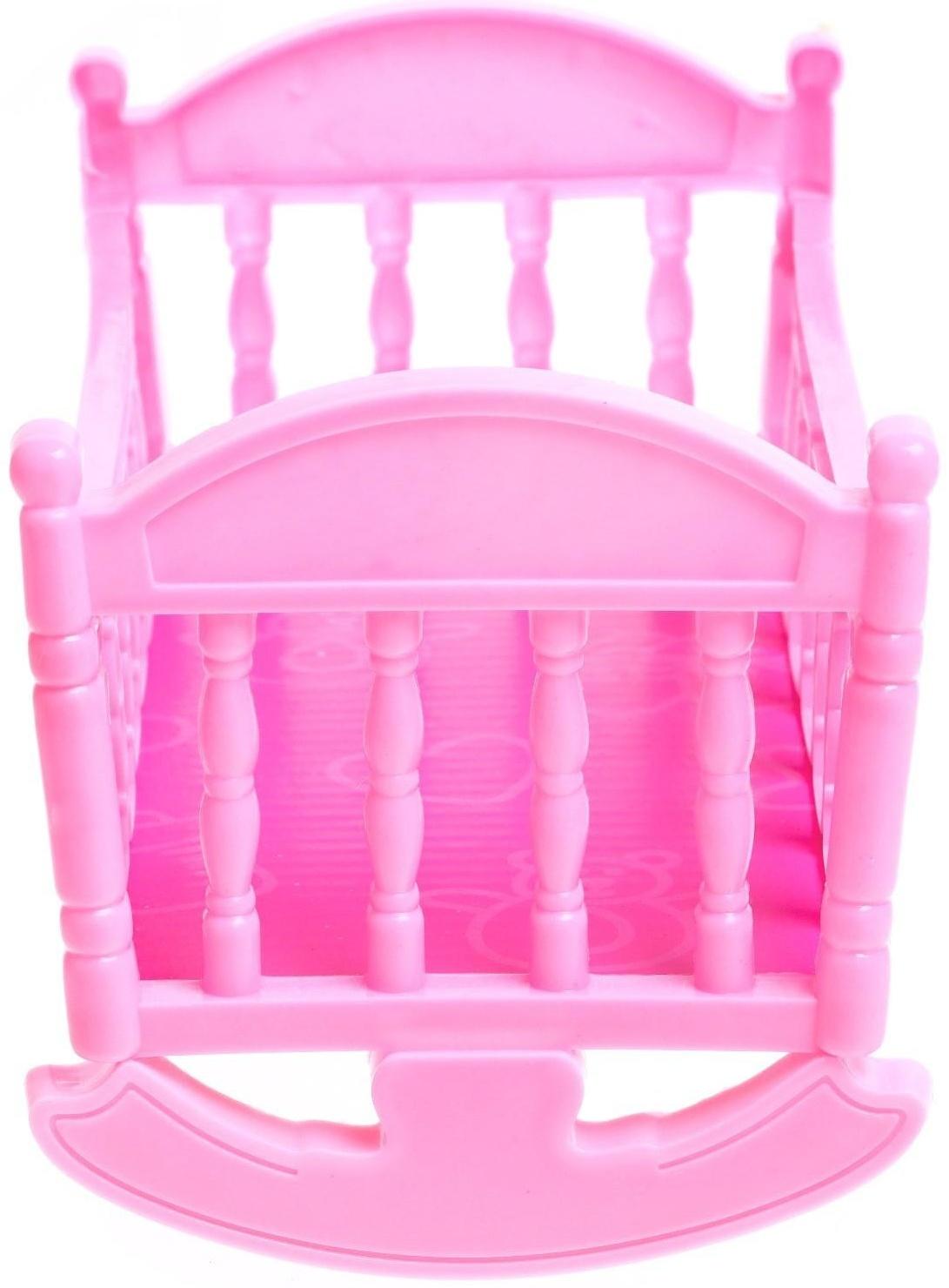 Кровать-качалка для пупса