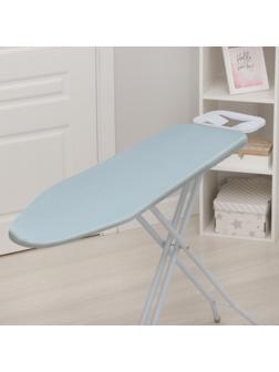 Чехол для гладильной доски, 125×47 см, термостойкий, цвет серый