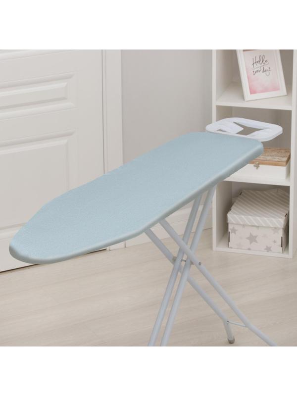 Чехол для гладильной доски, 125×47 см, термостойкий, цвет серый