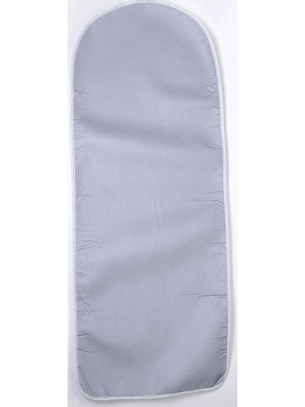 Чехол для гладильной доски, 125×47 см, термостойкий, цвет серый