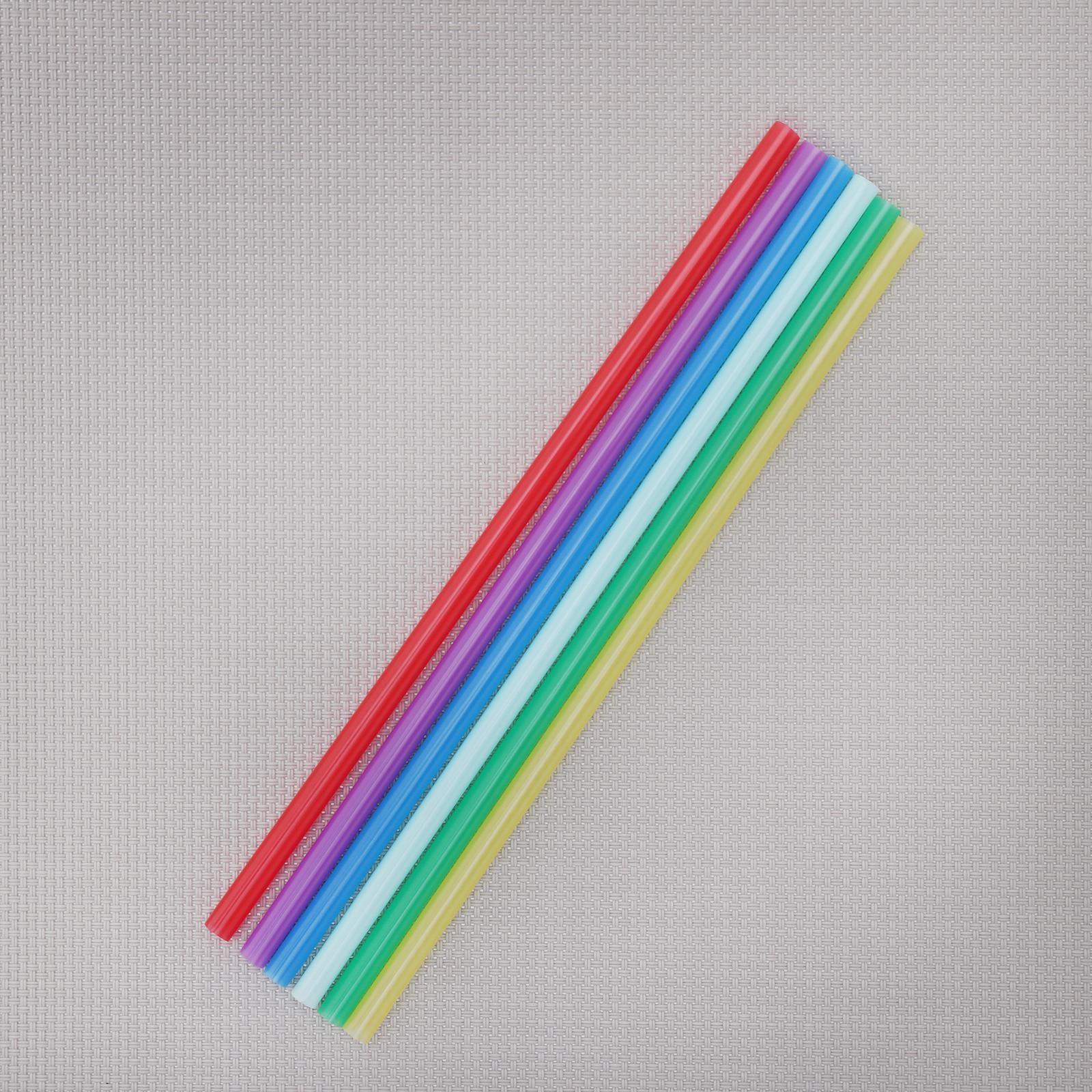 Набор одноразовых трубочек для коктейля Fresh, 0,7×21 см, 250 шт, цвет МИКС