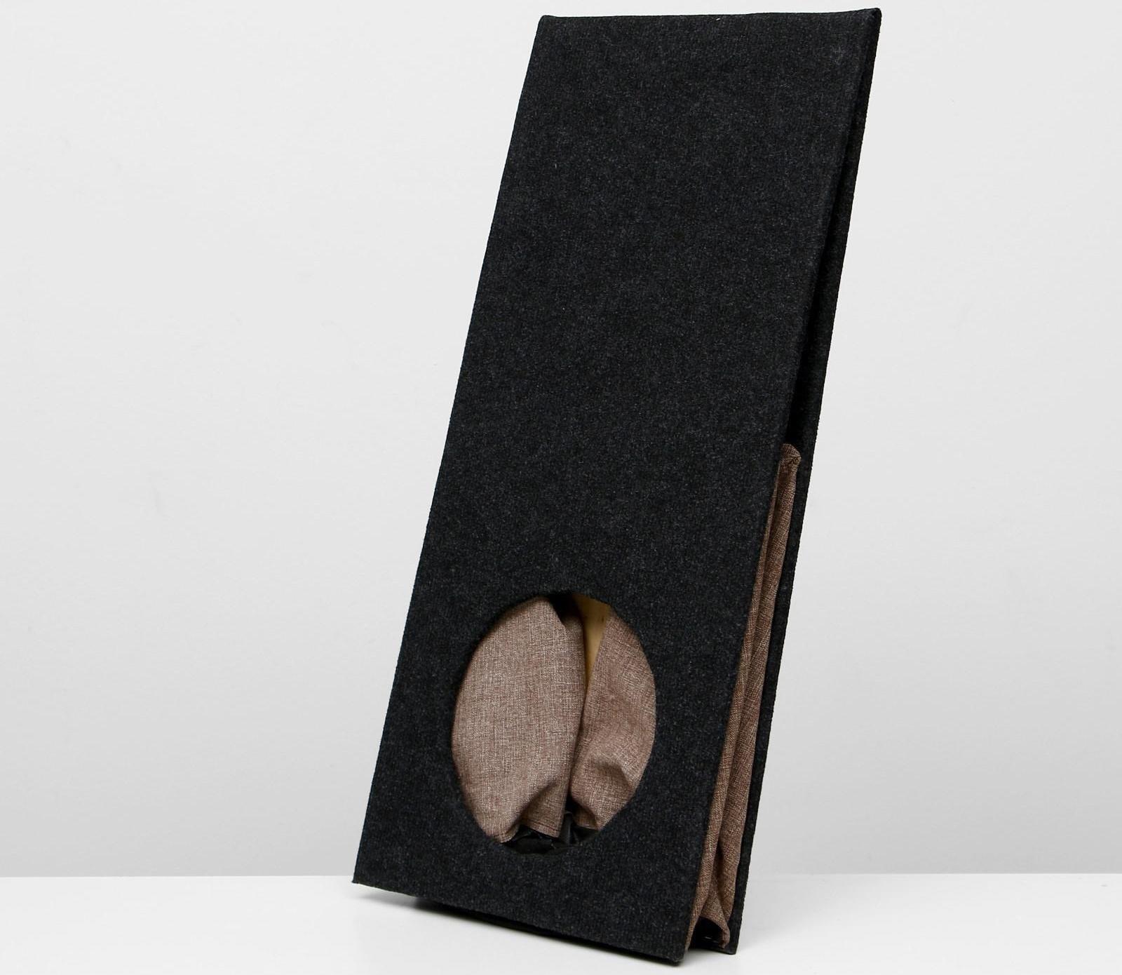 Дом-когтеточка раскладной, 51 х 35,5 х 73 см, микс