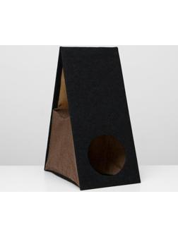 Дом-когтеточка раскладной, 51 х 35,5 х 73 см, микс