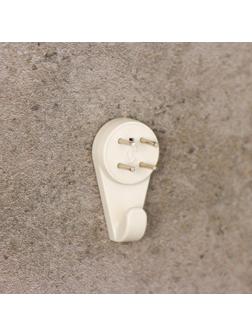 Крепление для картины ЗАО Пластик «Без гвоздя», большое, цвет белый