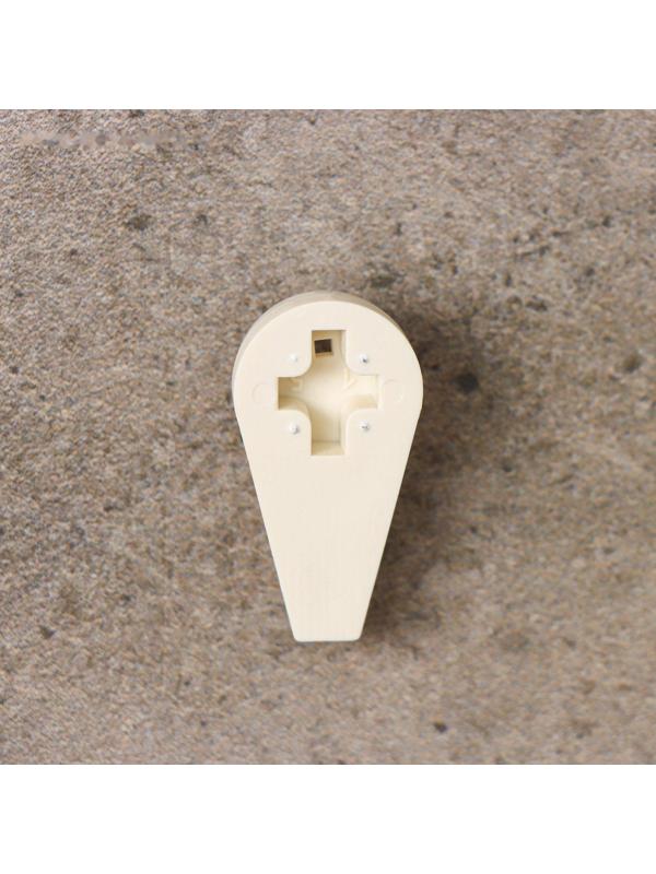 Крепление для картины ЗАО Пластик «Без гвоздя», большое, цвет белый