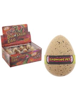 Растущие животные натуральное яйцо макси «Динозаврики» МИКС