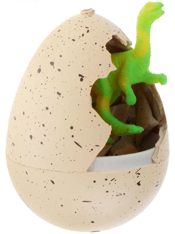 Растущие животные натуральное яйцо макси «Динозаврики» МИКС