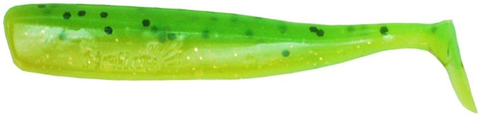 Виброхвост Helios Chebak  Green Lime, 8 см, 7 шт. (HS-3-010)