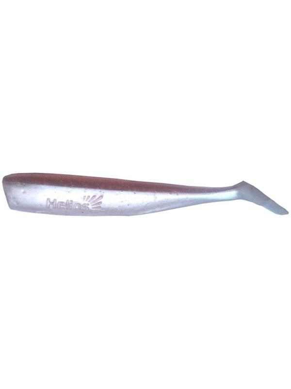 Виброхвост Helios Chebak  Black & White, 8 см, 7 шт. (HS-3-023)