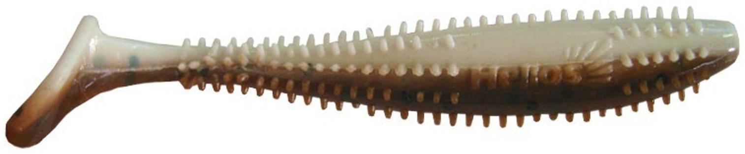 Виброхвост Helios Shaggy Rusty & White, 8.5 см, 5 шт. (HS-16-005)