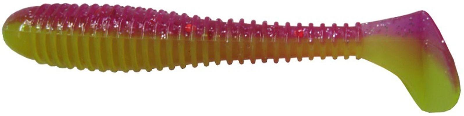 Виброхвост Helios Catcher Fio & Acid lemon, 9 см, 5 шт. (HS-2-027)