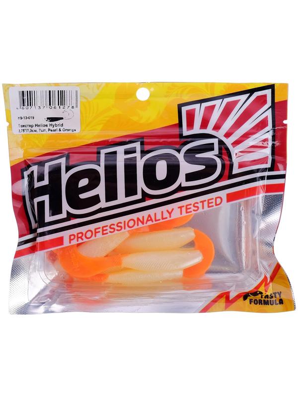 Твистер Helios Hybrid, МИКС, 7 см, 7 шт. (HS-13-019)