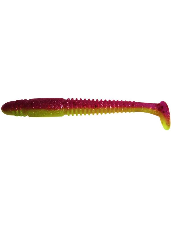 Виброхвост Helios Minoga Fio & Acid lemon, 9.5 см, 5 шт. (HS-17-027)