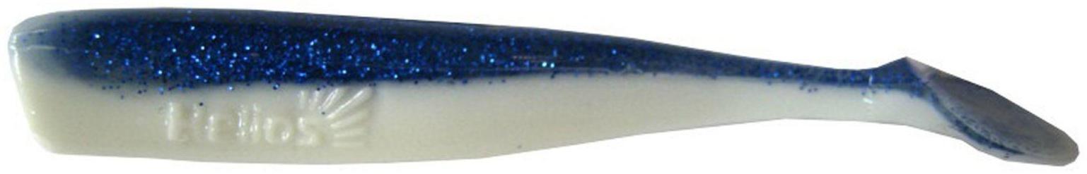 Виброхвост Helios Chebak  Blue Sparkles & White, 8 см, 7 шт. (HS-3-026)