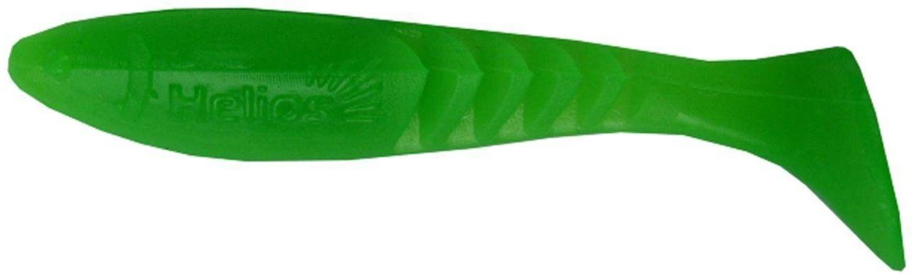 Виброхвост Helios Slash Electric green, 6.7 см, 10 шт. (HS-19-007)