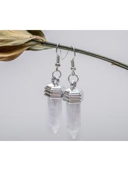 Серьги пластик 