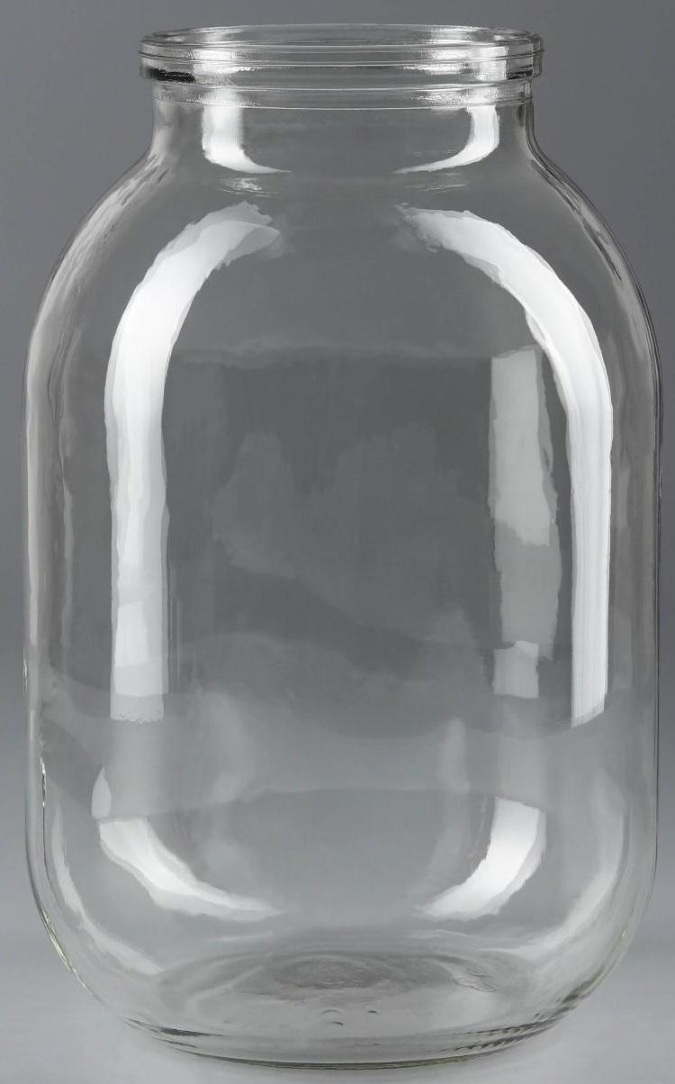 Банка стеклянная, 2 л, СКО-82 мм