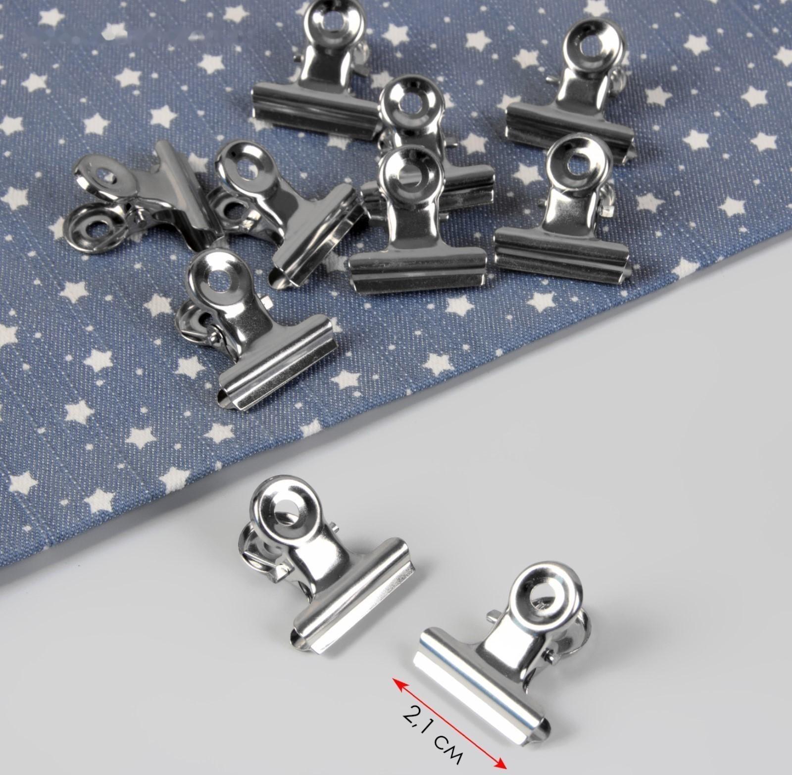 Зажимы для кроя, 2,1 см, 10 шт