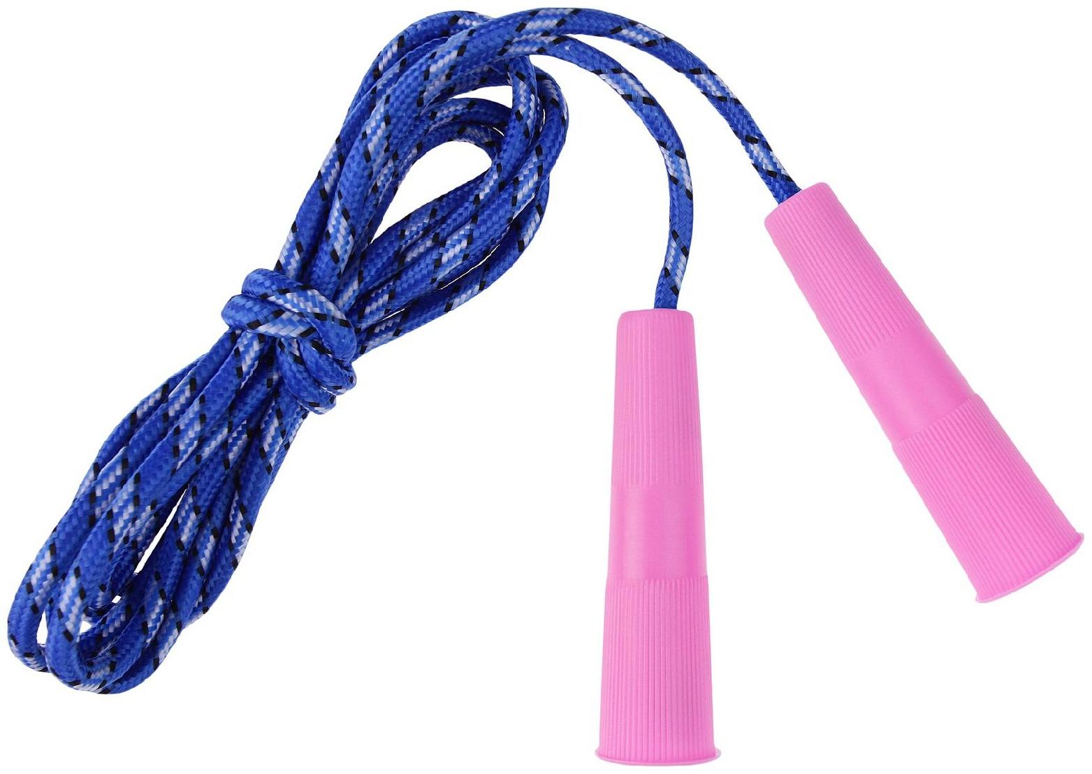 Скакалка 2,2 м, d=0,5 cм, цвета МИКС