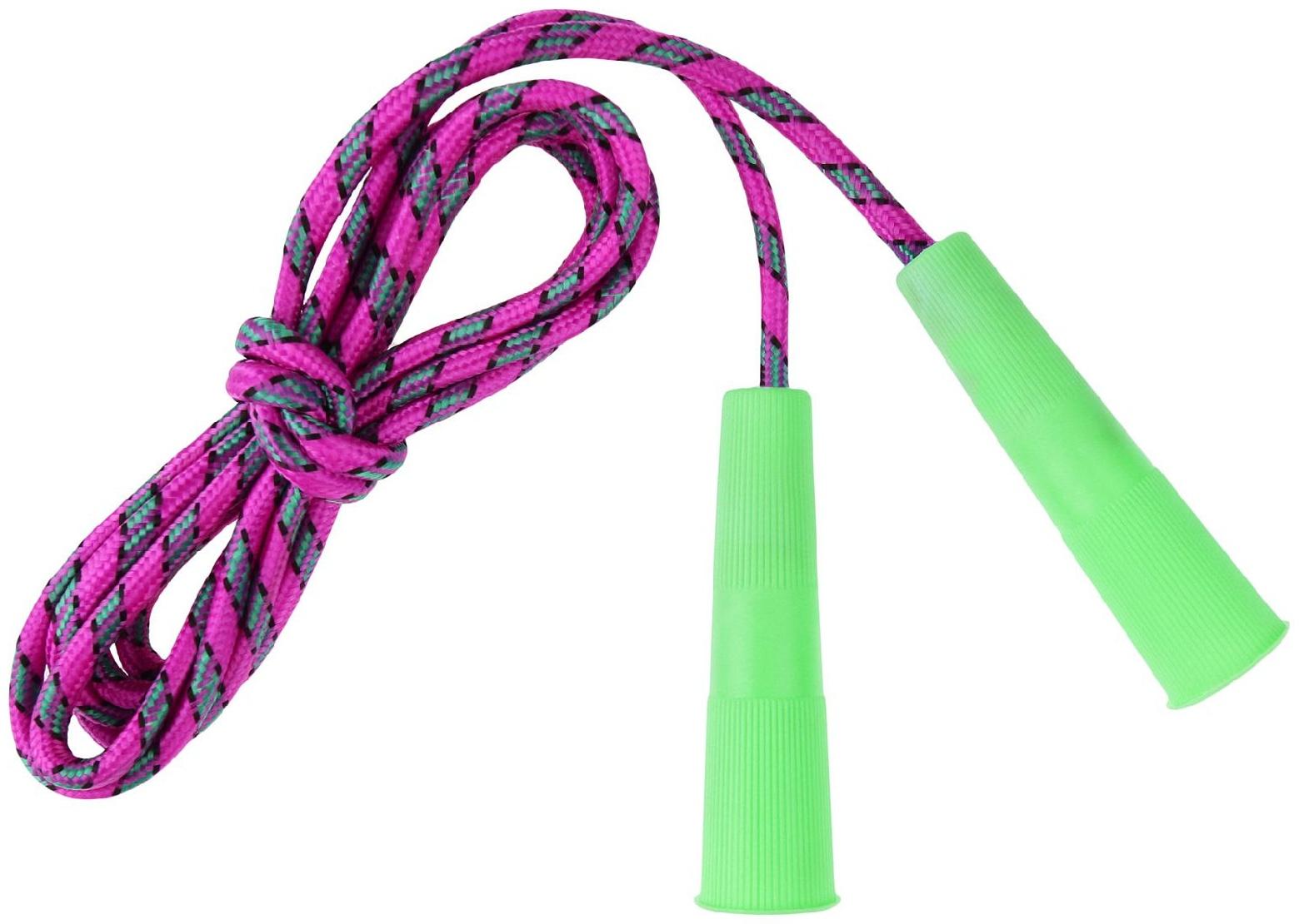 Скакалка 2,2 м, d=0,5 cм, цвета МИКС