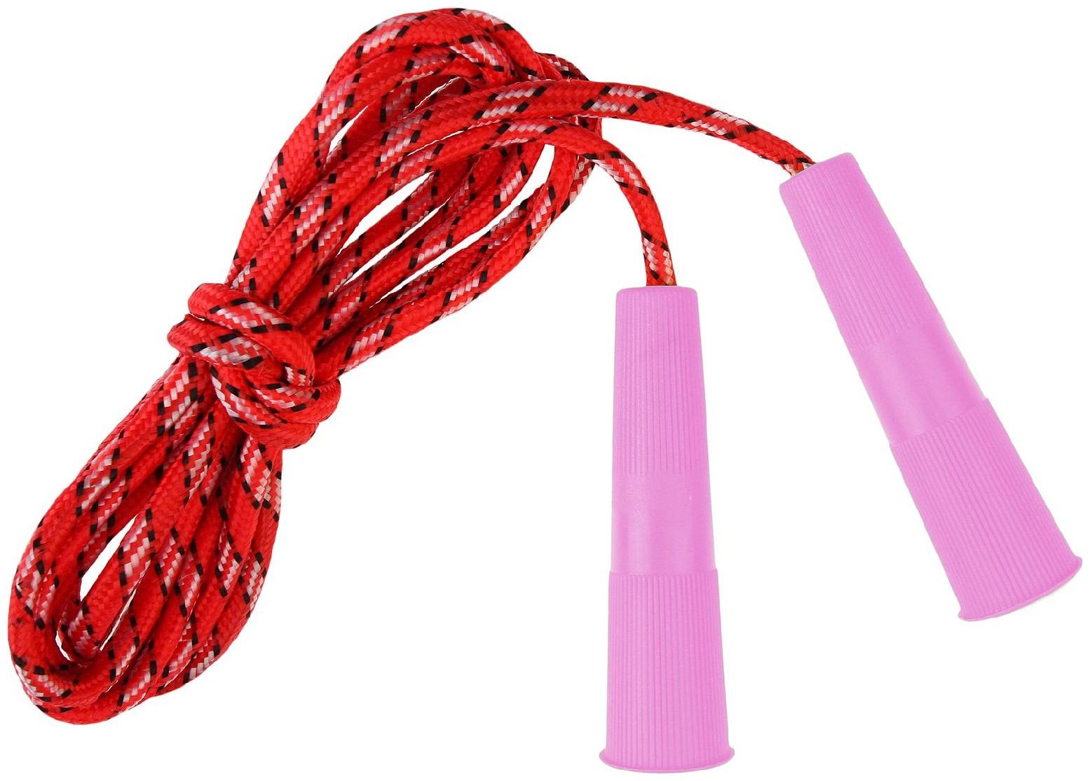 Скакалка 2,2 м, d=0,5 cм, цвета МИКС