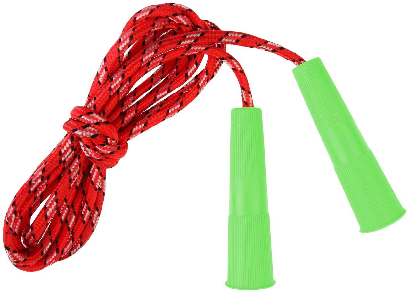 Скакалка 2,2 м, d=0,5 cм, цвета МИКС