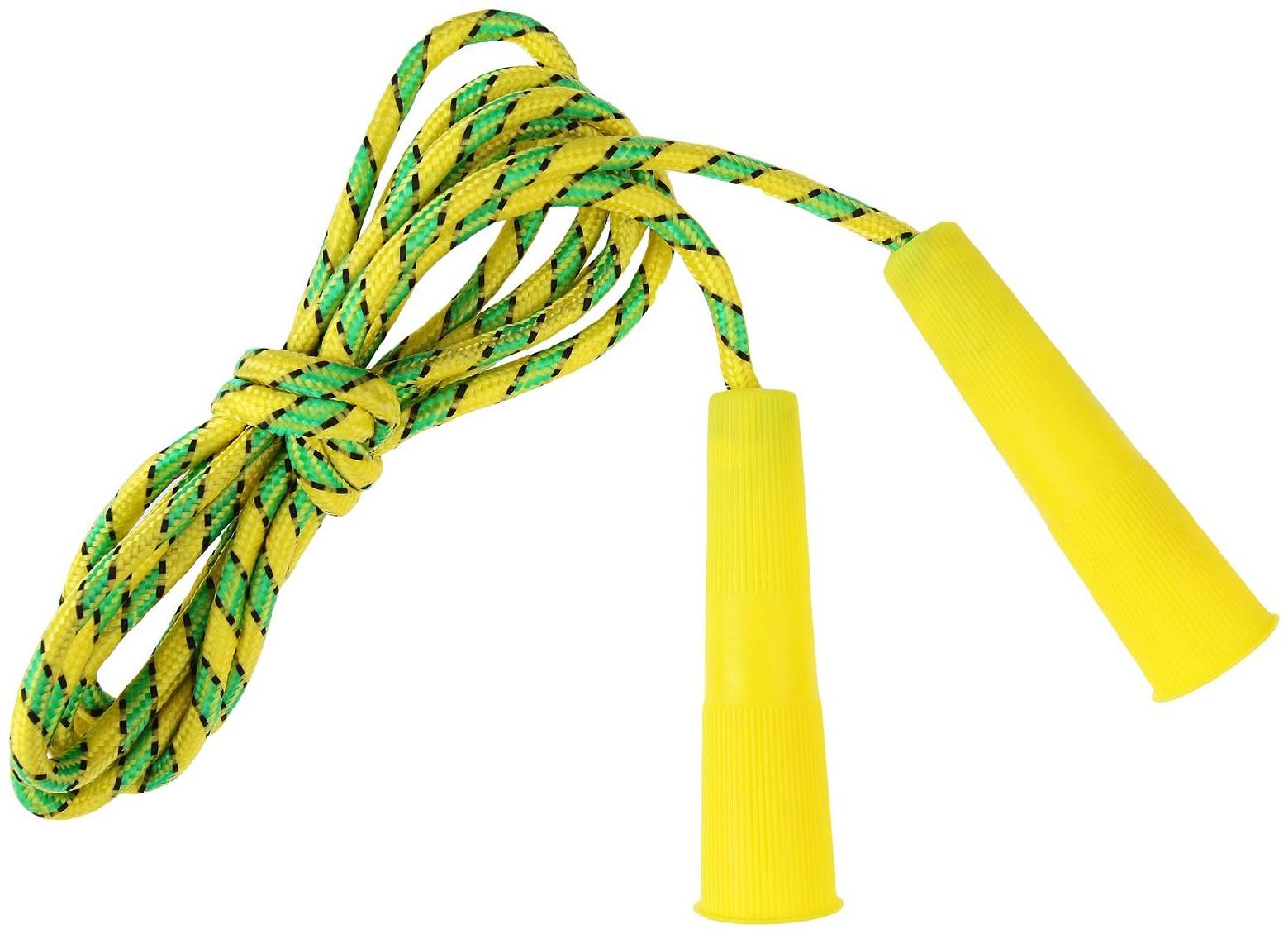 Скакалка 2,2 м, d=0,5 cм, цвета МИКС