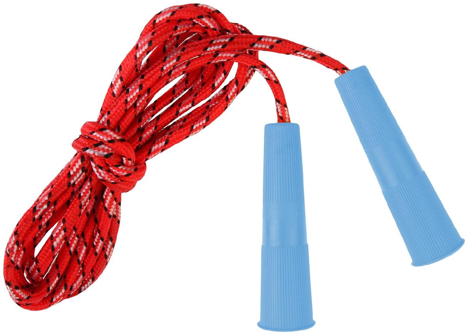 Скакалка 2,2 м, d=0,5 cм, цвета МИКС