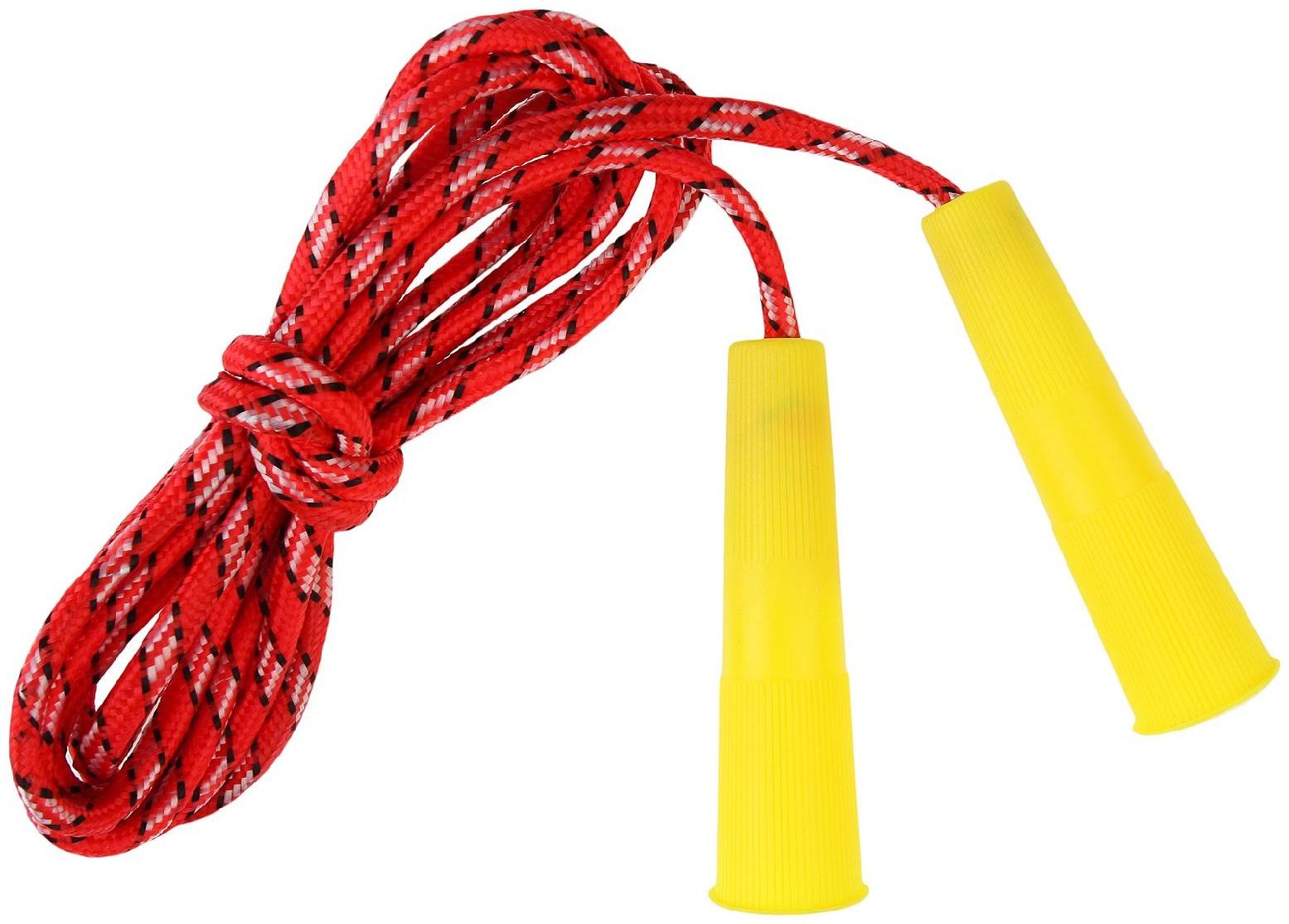 Скакалка 2,2 м, d=0,5 cм, цвета МИКС