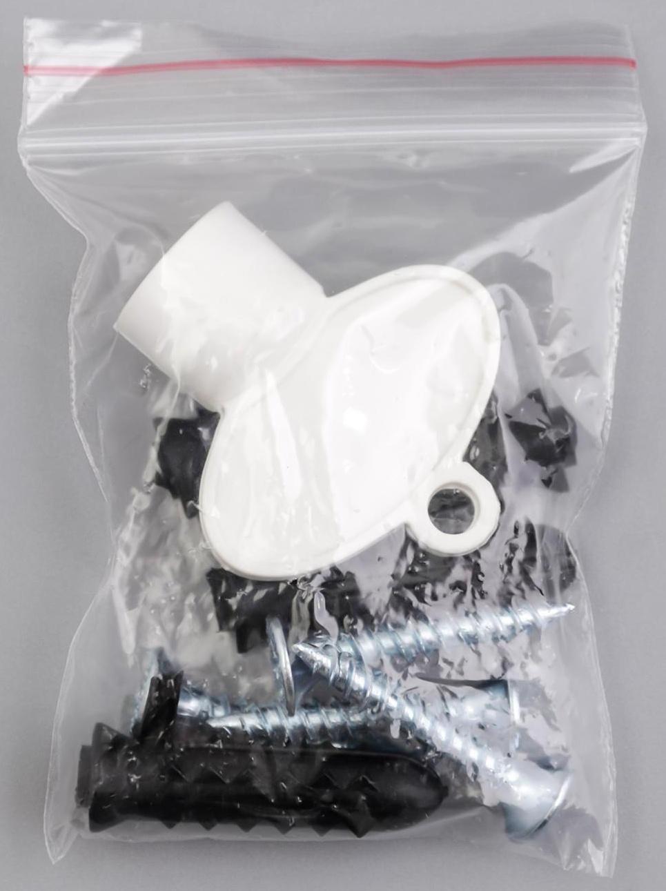 Диспенсер бумажных полотенец в листах, 26×12×22 см, цвет белый