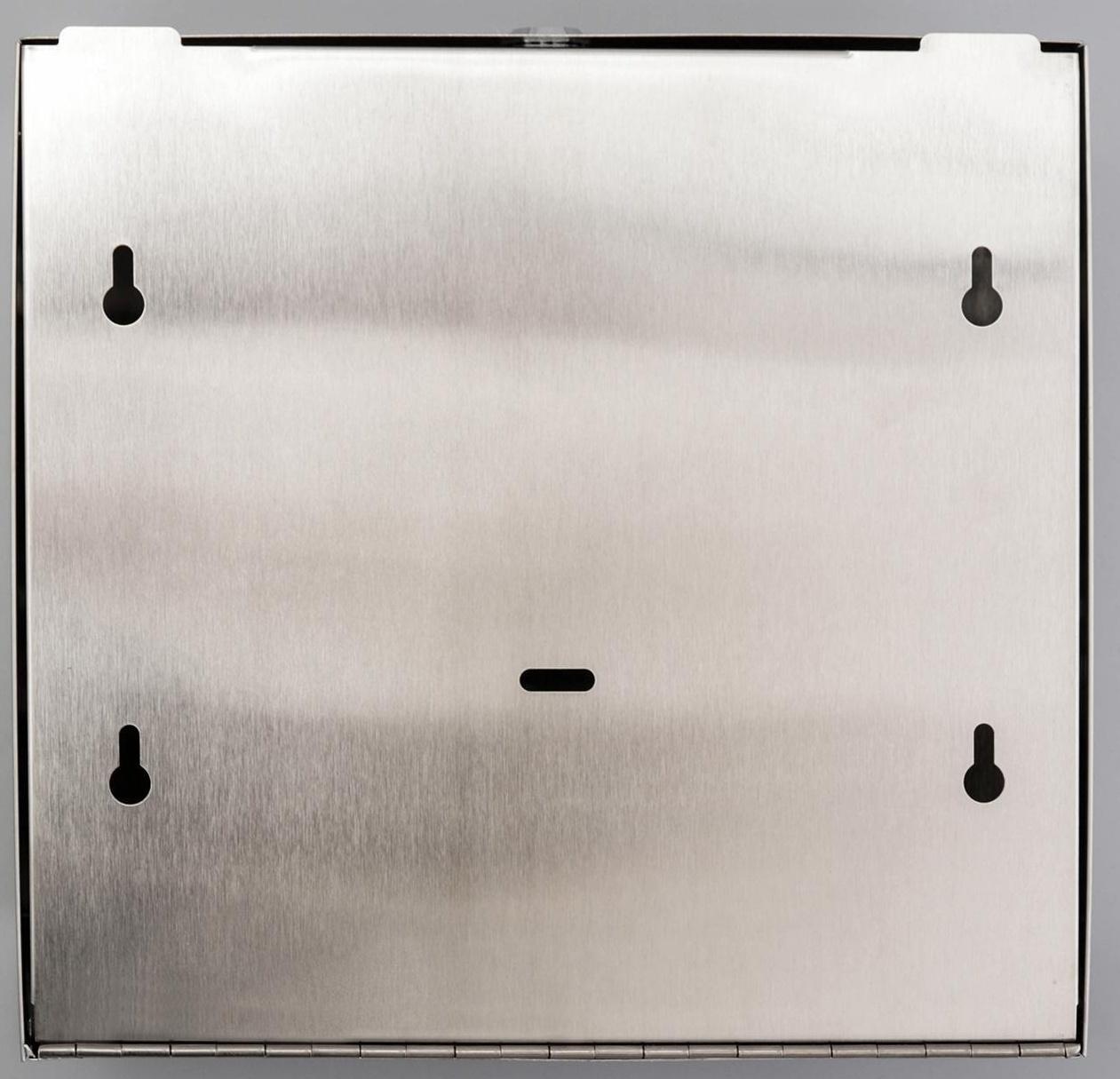 Диспенсер для бумажных листовых полотенец, нержавеющая сталь