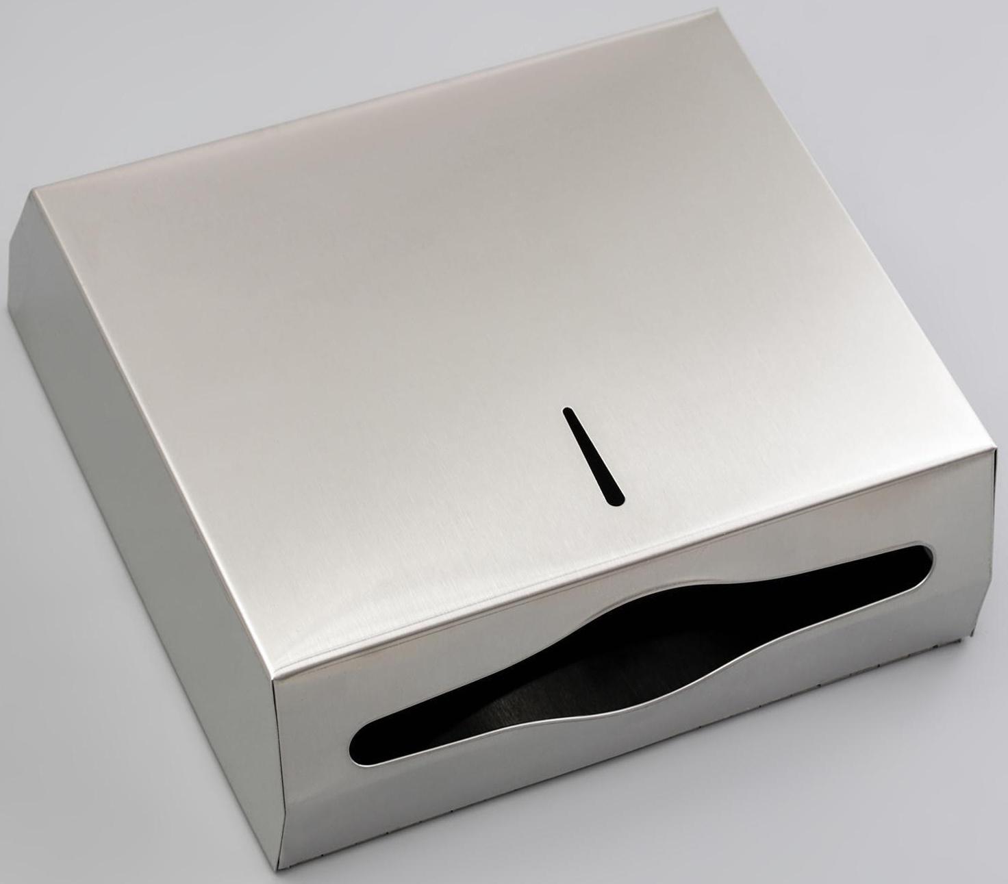 Диспенсер для бумажных листовых полотенец, нержавеющая сталь